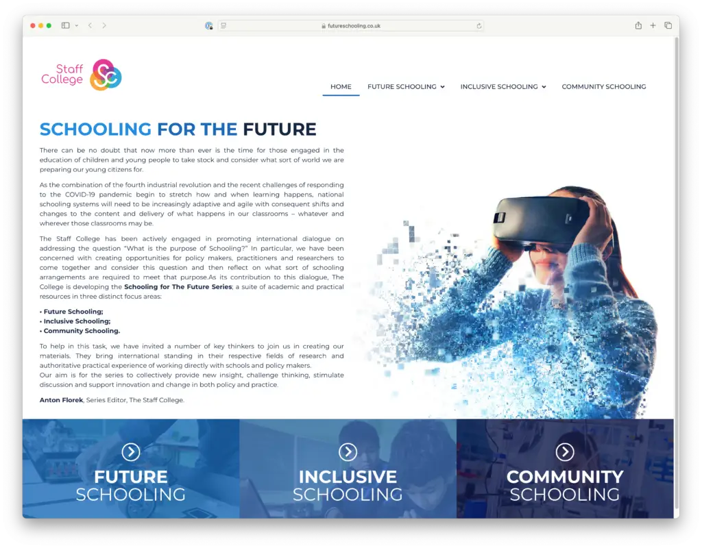 futureschooling.co.uk website